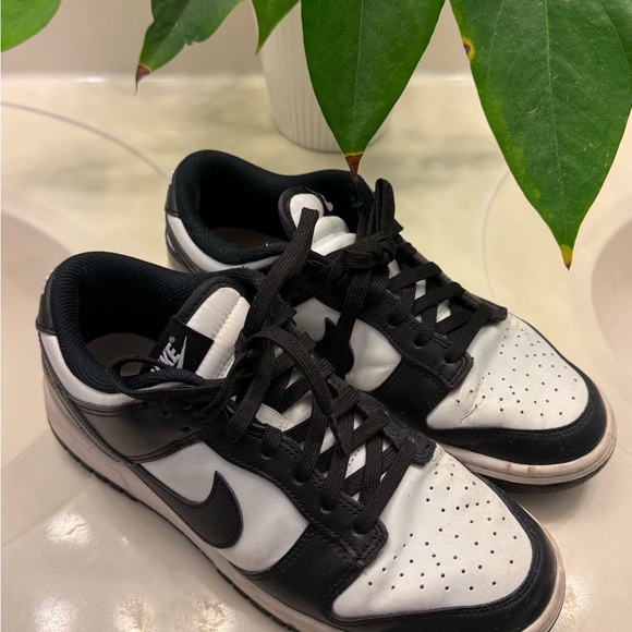 Nike Black and White Dunk Low Panda Dunks - Picture 2 of 9